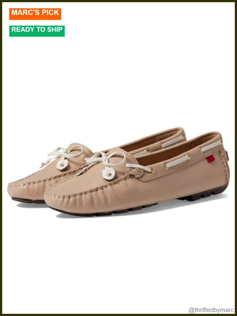 Women's Leather Slip-On Loafers Moc Toe with Gel Insole